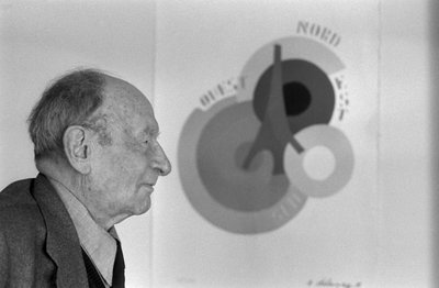 Portret van Philippe Soupault, 24 maart door Robert Delaunay