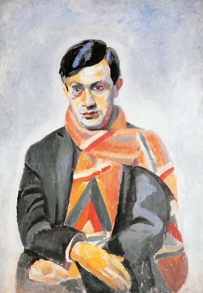 Portret van Tristan Tzara door Robert Delaunay