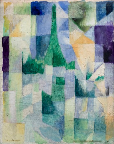 Gelijktijdige ramen Nr 2,1912 (Olieverf op doek) door Robert Delaunay