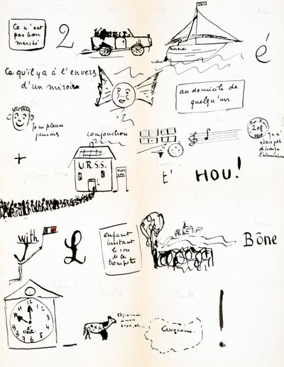 Rebus: Hou!, ca. 1920-1945 door Robert Desnos