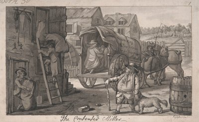 De Tevreden Molenaar door Robert Dighton