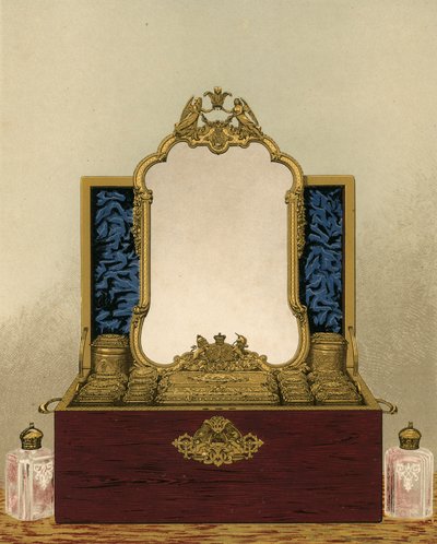 Dressoir, aangeboden door de dames en heren van Hare Majesteits hofhouding (chromolitho) door Robert Dudley