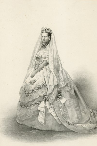 ZKH Alexandra Prinses van Denemarken (chromolitho) door Robert Dudley