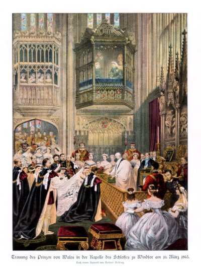 Huwelijk van Prinses Alexandra en Prins Edward, St. George