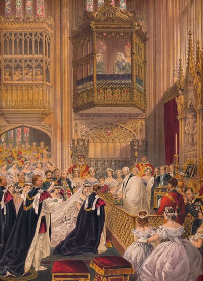 Het Huwelijk, 1863 door Robert Dudley