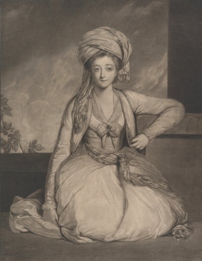 Mary Horneck, 1 februari 1778 door Robert Dunkarton