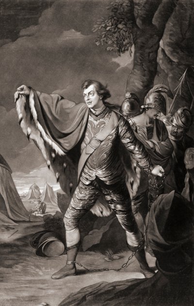 Engelse acteur Samuel Reddish. Portret. (prent) door Robert Edge (after) Pine