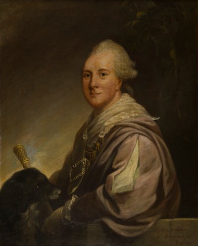 Portret van Sir Henry Bridgeman, later de 1e Lord Bradford door Robert Edge Pine