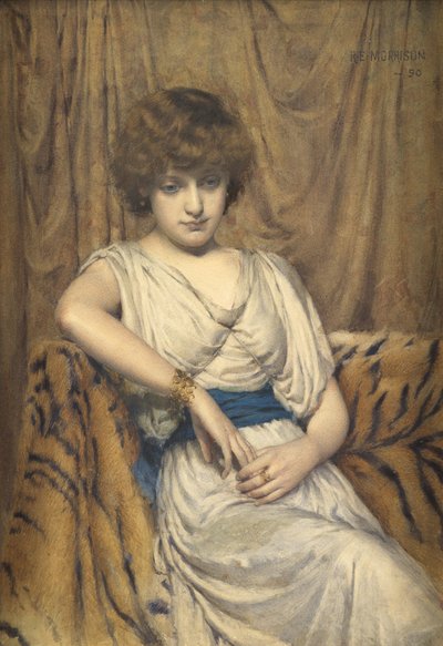 Een jonge Griek, 1890 door Robert Edward Morrison