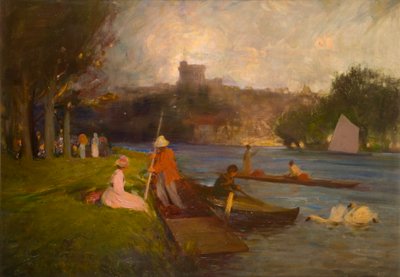 De Theems bij Windsor door Robert Ernest McEune