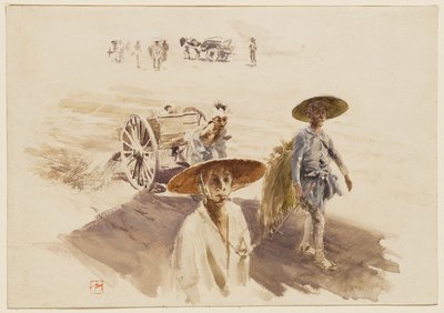 Een sproeiwagen door Robert Frederick Blum