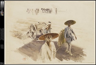 Een waterwagen, 1890 door Robert Frederick Blum