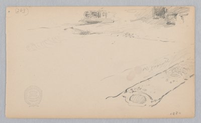 Binnenplaats door Robert Frederick Blum