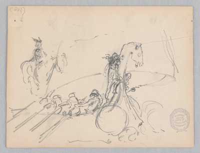 Viering van het feest van de Hemelvaart, Venetië, Italië door Robert Frederick Blum