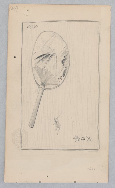 Japanse Waaier door Robert Frederick Blum