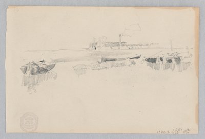 Landschap door Robert Frederick Blum