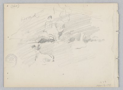 Landschap door Robert Frederick Blum