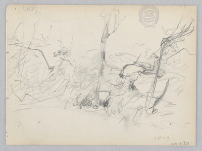 Landschap door Robert Frederick Blum