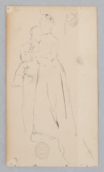 Man en vrouw door Robert Frederick Blum