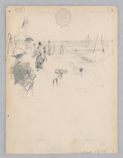 Kustlijn door Robert Frederick Blum