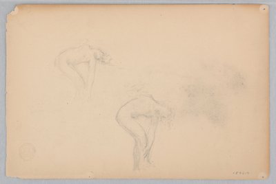 Studie voor een dansende vrouw, "Moods to Music," Mendelssohn Glee Club, New York, NY door Robert Frederick Blum