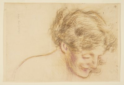 Studie voor een vrouw, “Vintage Festival,” Mendelssohn Glee Club, New York, NY door Robert Frederick Blum