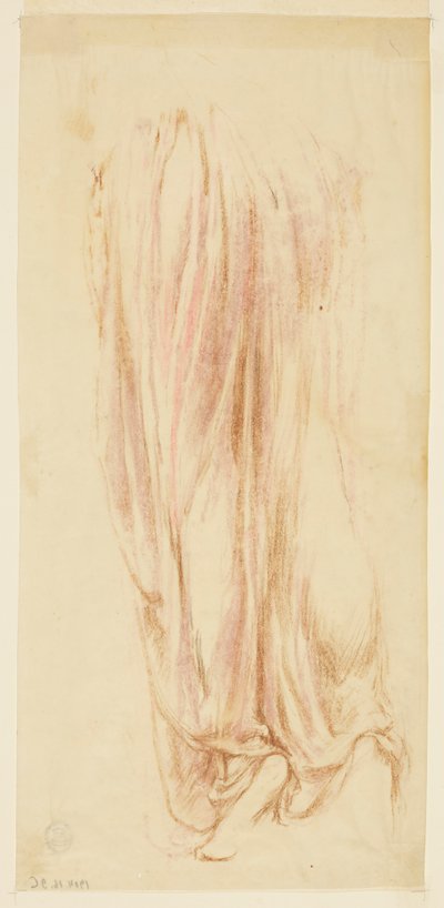 Studie voor een vrouw, "Vintage Festival," Mendelssohn Glee Club, New York, NY door Robert Frederick Blum