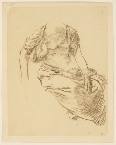 Studie voor vrouw, "Vintage Festival," Mendelssohn Glee Club, New York, NY door Robert Frederick Blum