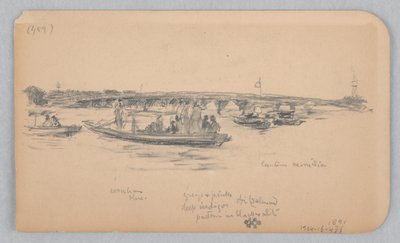 Uitzicht op Japan door Robert Frederick Blum