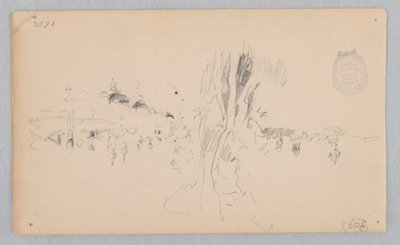 Uitzicht op Venetië, Italië door Robert Frederick Blum
