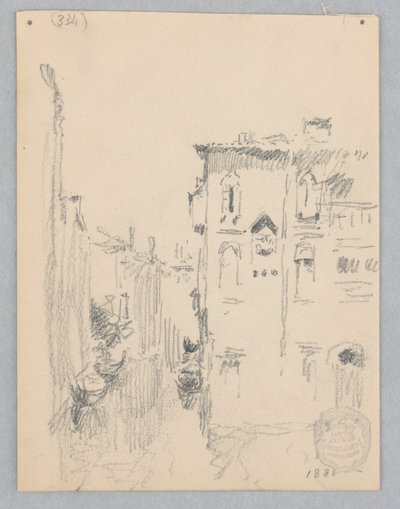 Uitzicht op Venetië, Italië door Robert Frederick Blum