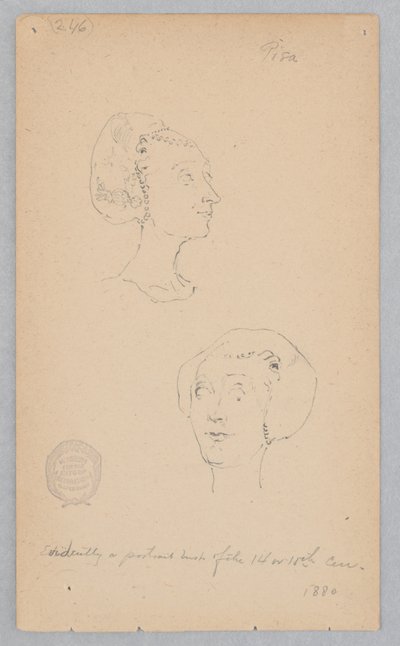 Vrouw door Robert Frederick Blum