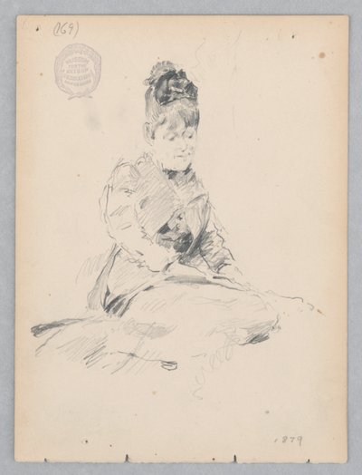 Vrouw door Robert Frederick Blum