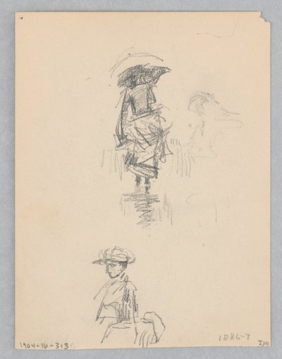 Vrouw door Robert Frederick Blum