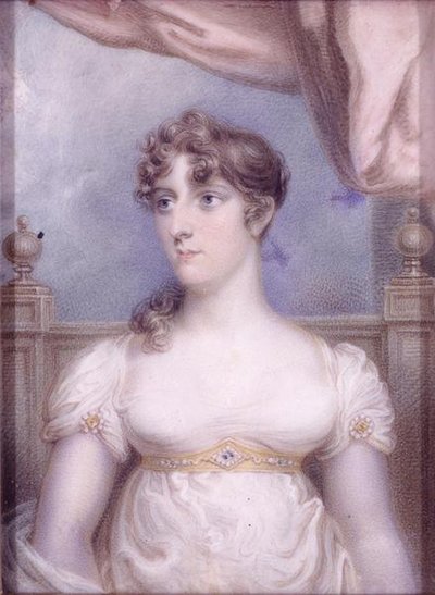 Mevrouw Robert Fulton, c.1810-15 door Robert Fulton