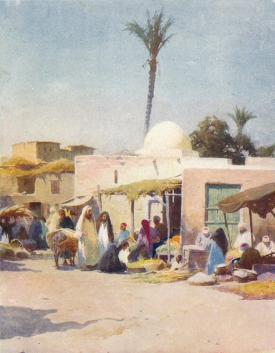 Een hoek op de markt, c1880, 1904 door Robert George Talbot Kelly