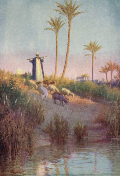 Bij Stille Wateren, ca. 1880, 1904 door Robert George Talbot Kelly