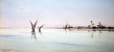 Daglicht in de Nijl door Robert George Talbot Kelly