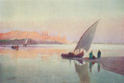 Kom Ombos, ca. 1880, 1904 door Robert George Talbot Kelly