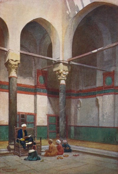 Sebeel van de moskee van de Sultan Kelaun, c1880, 1904 door Robert George Talbot Kelly