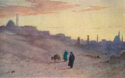 De Citadel en Caïro vanuit het oosten, ca. 1880, 1904 door Robert George Talbot Kelly