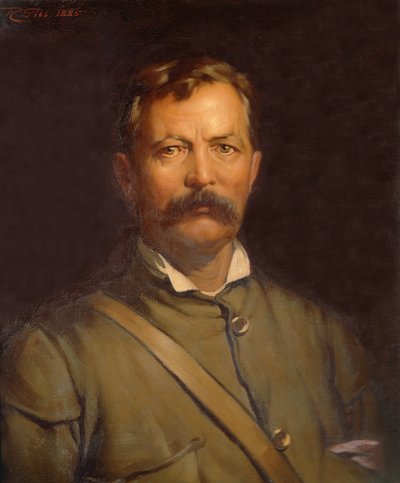 Portret van Henry M. Stanley, Ontdekkingsreiziger door Robert Gibb