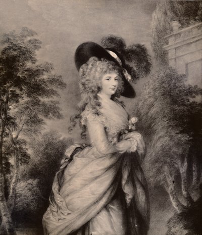 Georgiana Cavendish, hertogin van Devonshire, 19e eeuw door Robert Graves