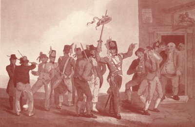 Drieëndertigste regiment door Robert Havell
