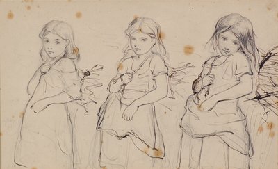 Studies voor een Schilderij door Robert Herdman
