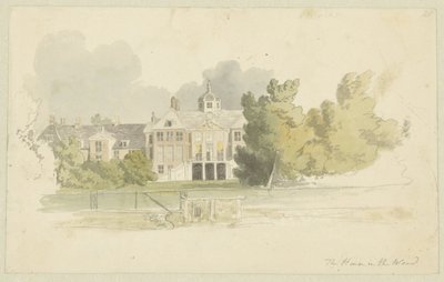 Gezicht op Huis ten Bosch door Robert Hills