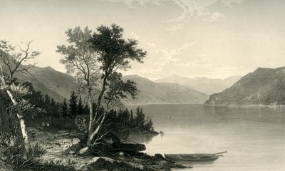 Lake George, 1874 door Robert Hinshelwood