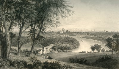 Philadelphia vanuit Belmont, West Park door Robert Hinshelwood