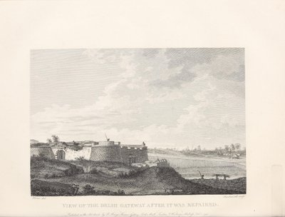 Illustratie uit het boek Geselecteerde uitzichten in Mysore, het land van Tippoo Sultan van Home, Robert en uitgegeven door Published by Mr. Bowyer (gb, 1794) door Robert Home