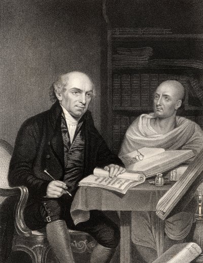 William Carey, gegraveerd door J. Jenkins uit, 